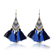 Mermaid Fin Tassel Earrings