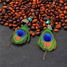 Bali Bliss Feather Earrings