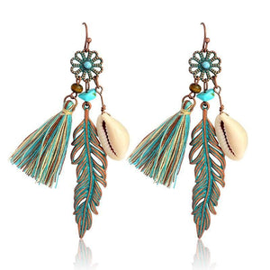 Mermaid Tassel Earrings KEISELA