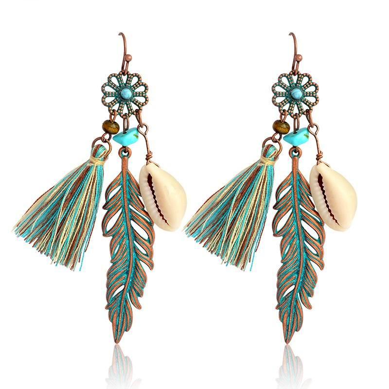 Mermaid Tassel Earrings KEISELA