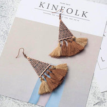 Barbados Tassel Earrings KEISELA