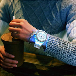 Sporty Bling LED Watch