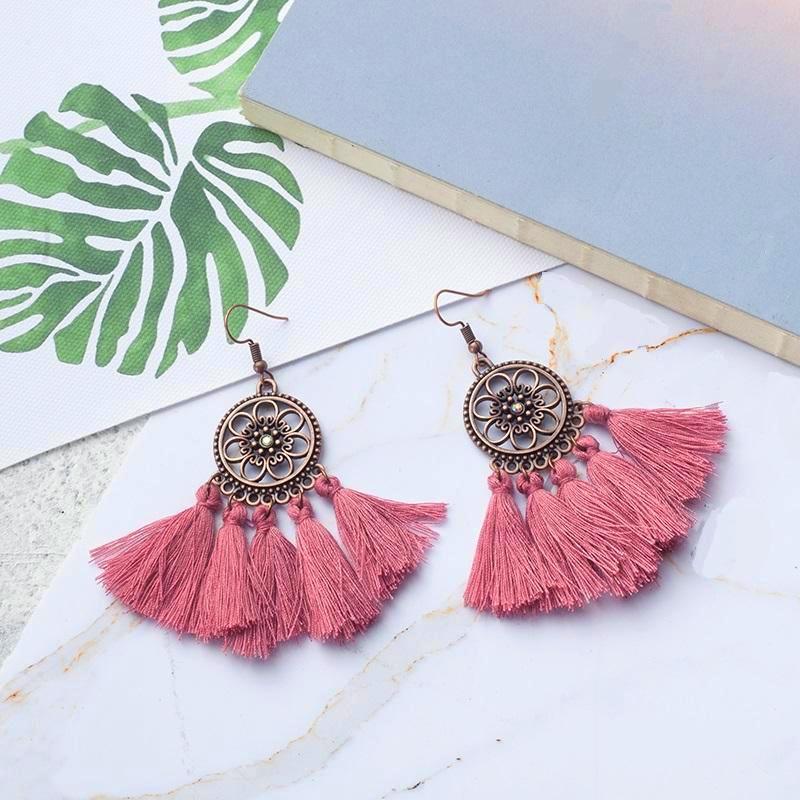 Panama Tassel Earrings