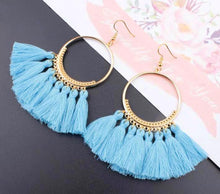 Mermaid Dream Tassel Earrings