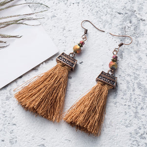 Bali Tassel Earrings KEISELA