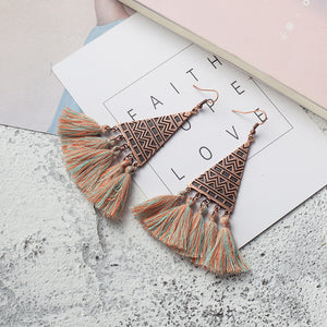 Barbados Tassel Earrings KEISELA