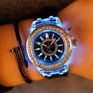 Sporty Bling LED Watch