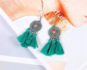 Mermaid Bliss Tassel Earrings
