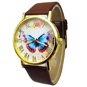 Morpho Blue Butterfly Watch