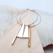 Geometric Hoop Earrings