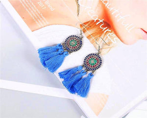 Mermaid Bliss Tassel Earrings
