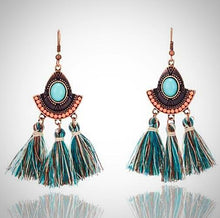 Havana Tassel Earrings