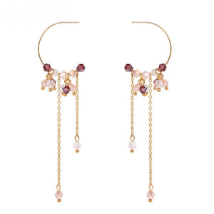 Layla Crystal Bead Earrings KEISELA