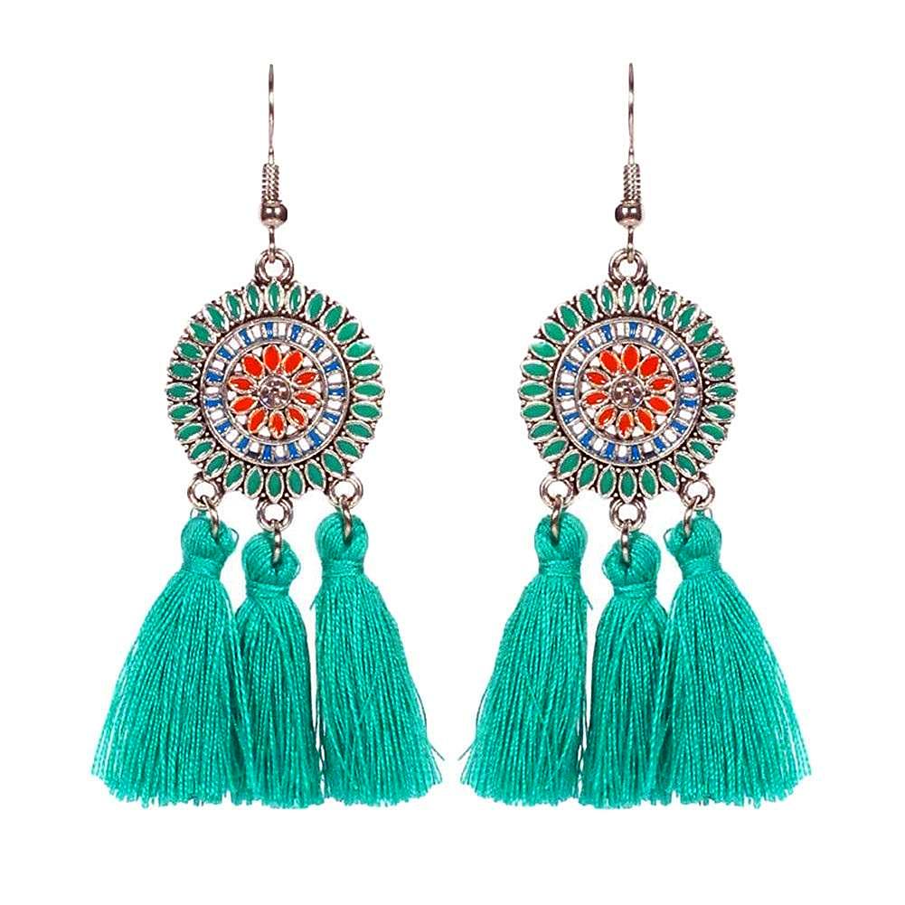 Mermaid Bahama Tassel Earrings
