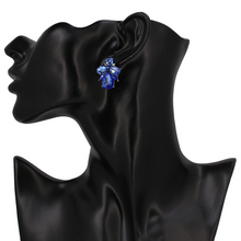 Sapphire Crystal Stud Earrings