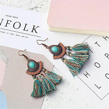 Havana Tassel Earrings