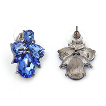 Sapphire Crystal Stud Earrings