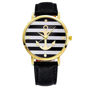 Olivia Nautical Leather Watch
