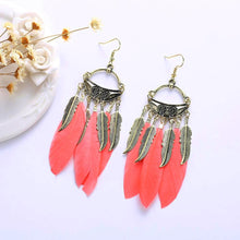 Island Vibe Feather Earrings