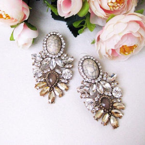 Arenia Crystal Stud Earrings