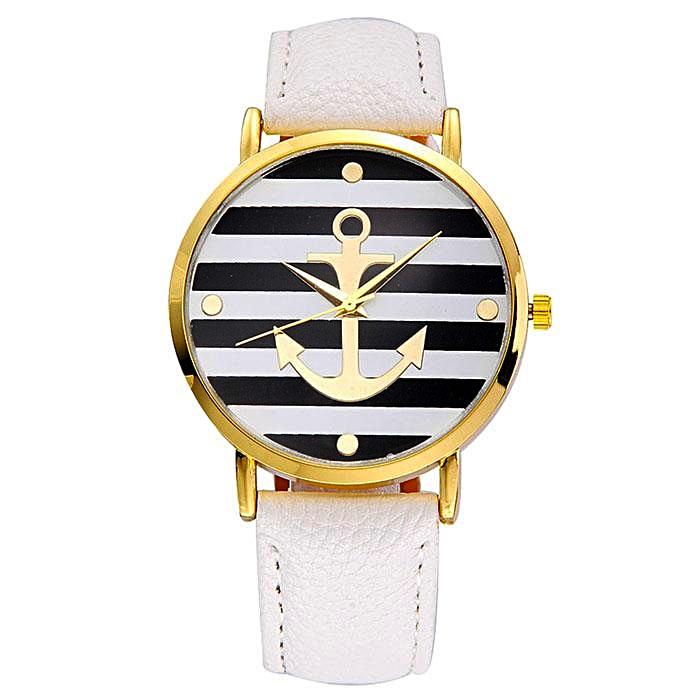 Olivia Nautical Leather Watch