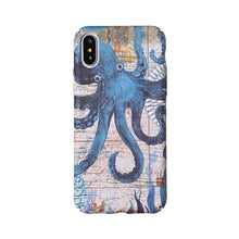 Nautical Octopus Glow iPhone Case