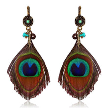 Cayman Islands Feather Earrings