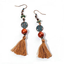 Sand Dollar Tassel Earrings KEISELA