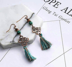 Amazon Tassel Earrings